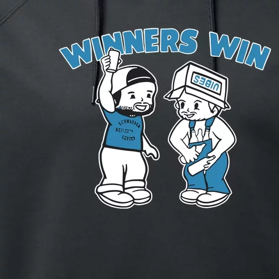 Breakingt Garrett Stubbs And Kyle Schwarber Winners Win Performance Fleece Hoodie