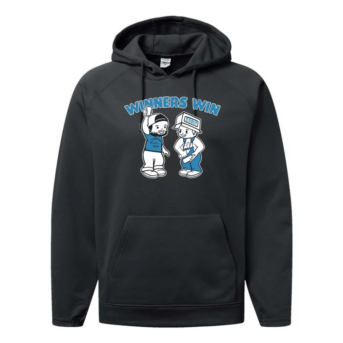 Breakingt Garrett Stubbs And Kyle Schwarber Winners Win Performance Fleece Hoodie