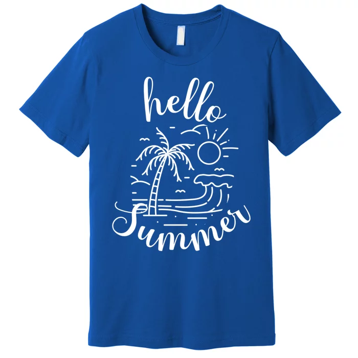 Beach Gift S Hello Summer Gift Premium T-Shirt