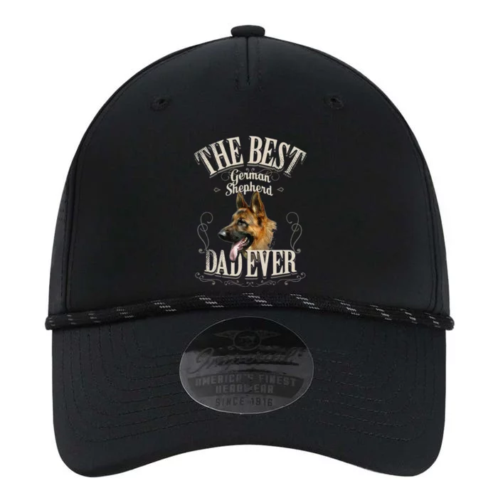 Best German Shepherd Dad Ever Funny Dog Lover Gifts Performance The Dyno Cap