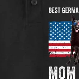 Best German Shepherd Mom Ever 4th Of July Gsd Mom Dry Zone Grid Performance Polo