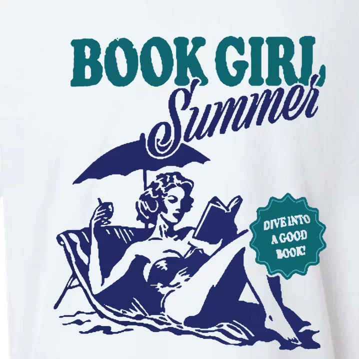 Book Girl Summer Sueded Cloud Jersey T-Shirt