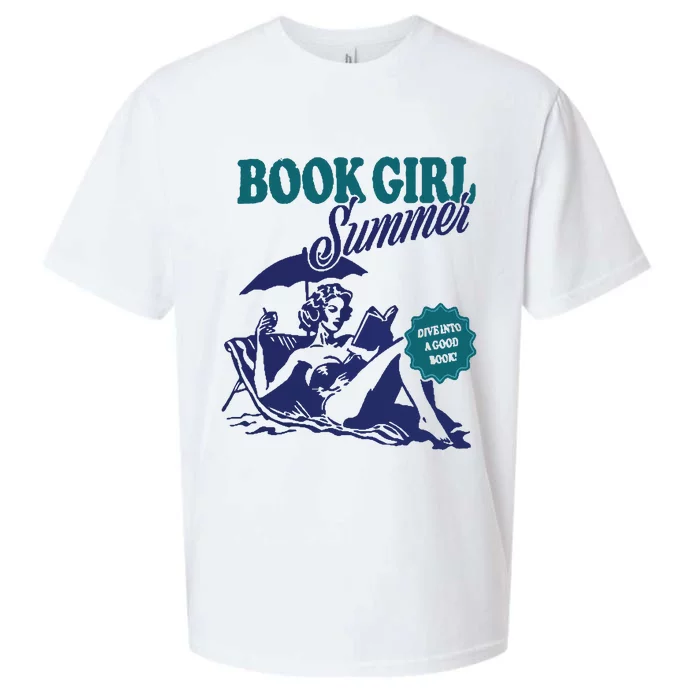 Book Girl Summer Sueded Cloud Jersey T-Shirt