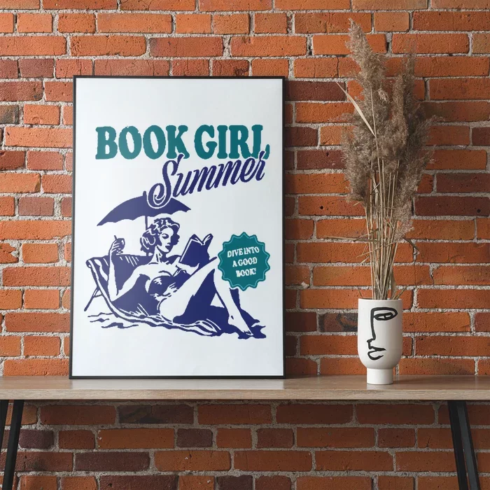 Book Girl Summer Poster