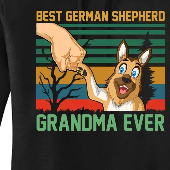 Best German Shepherd Grandma Ever Women's Pullover Hoodie