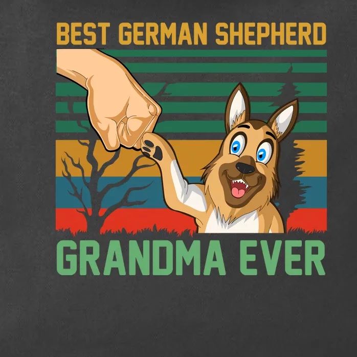 Best German Shepherd Grandma Ever Zip Tote Bag