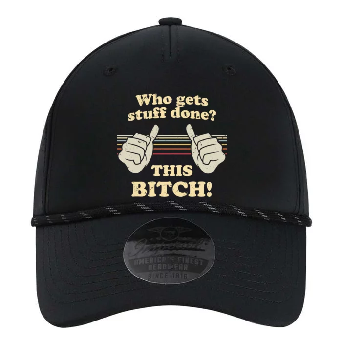 Bitches Get Stuff Done Aoc Who Gets Stuff Done? This Bitch Meaningful Gift Performance The Dyno Cap