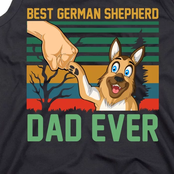 Best German Shepherd Dad Ever Tank Top