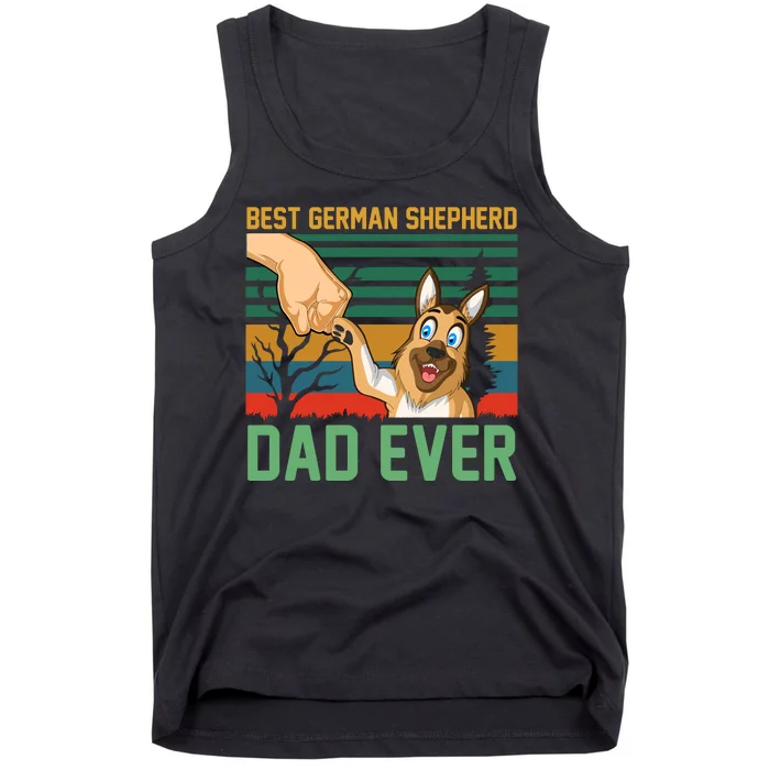 Best German Shepherd Dad Ever Tank Top