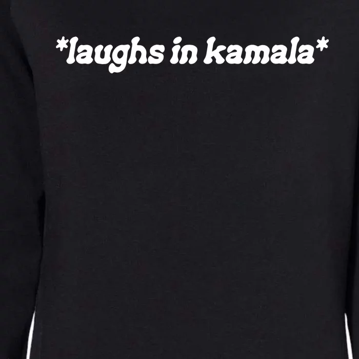 Brat Girl Summer Laughs In Kamala Womens California Wash Sweatshirt