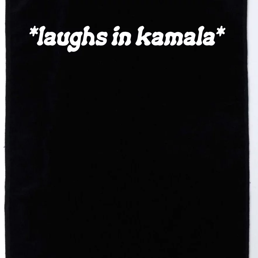 Brat Girl Summer Laughs In Kamala Platinum Collection Golf Towel