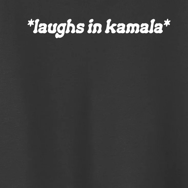 Brat Girl Summer Laughs In Kamala Toddler T-Shirt