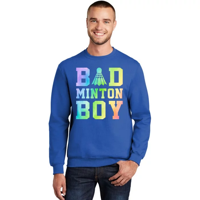 Badminton Graphic Shuttlecock Badminton Player Sport Cool Gift Sweatshirt