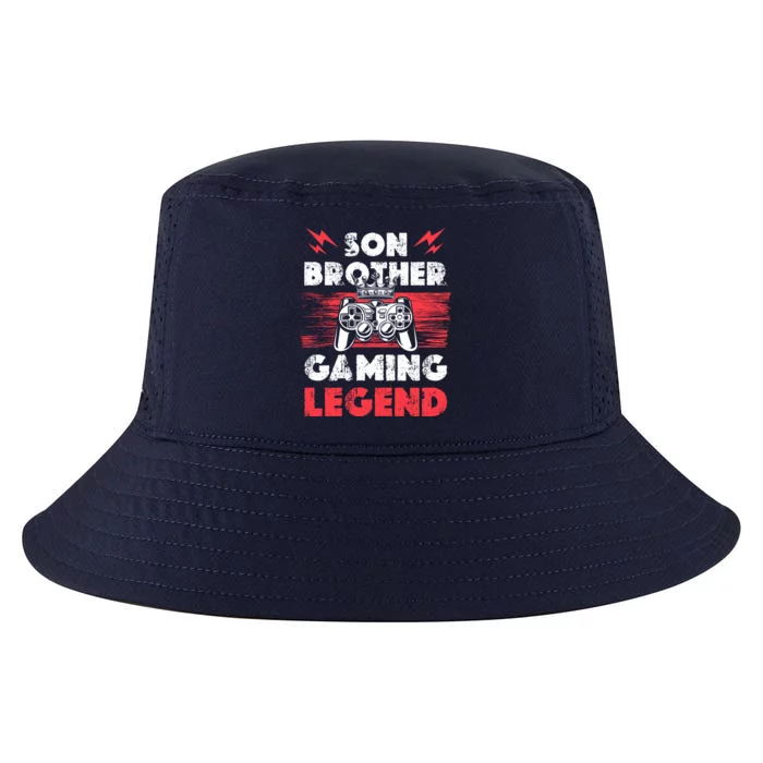 Brother Gaming Son Brother Gaming Legend Gaming Brothers Gift Cool Comfort Performance Bucket Hat