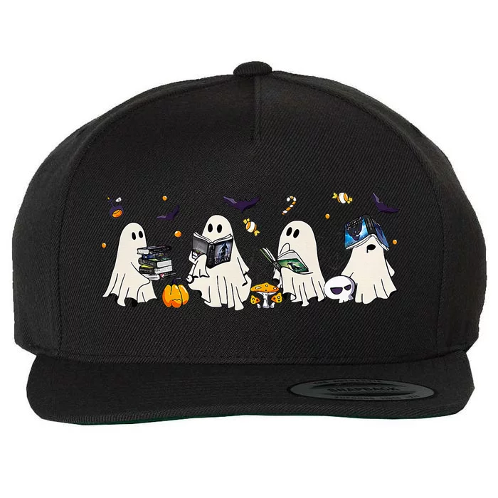 Bookish Ghost Throne Of Glass Halloween Wool Snapback Cap