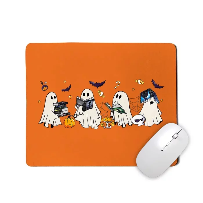 Bookish Ghost Throne Of Glass Halloween Mousepad