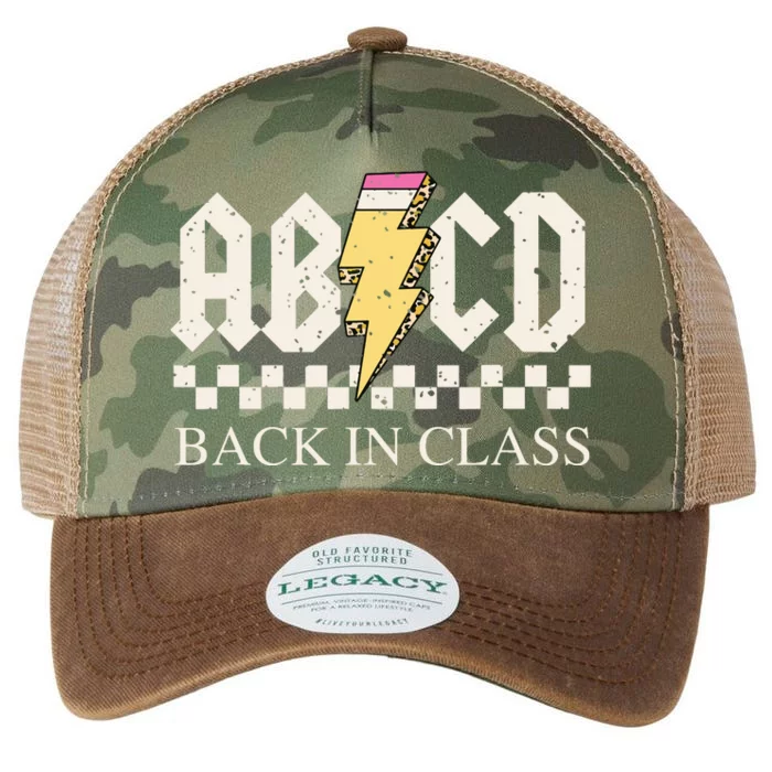 Boy Girl Teachers Rock Back To School Abcd Back In Class Legacy Tie Dye Trucker Hat