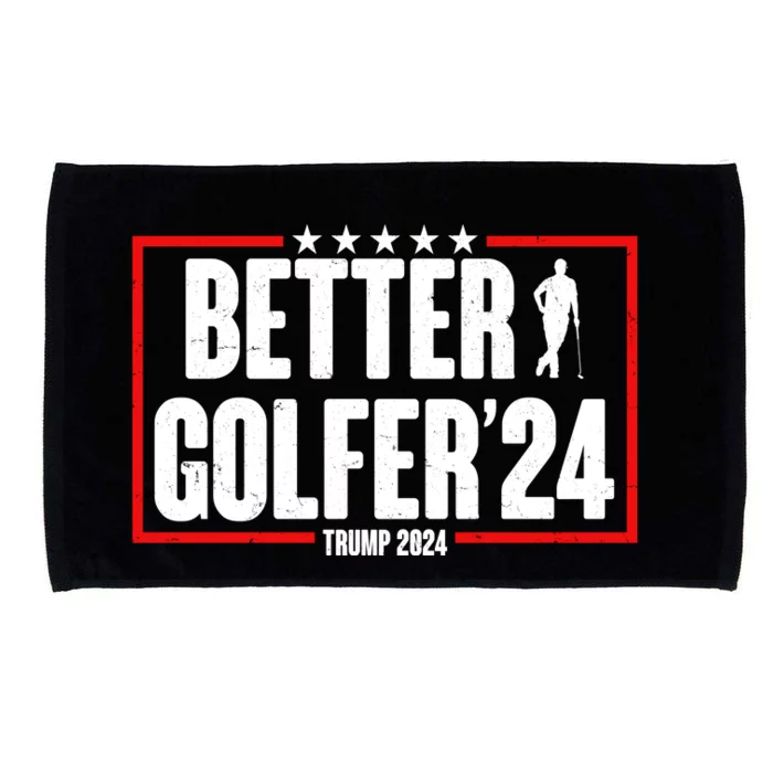 Better Golfer Trump 2024 Microfiber Hand Towel