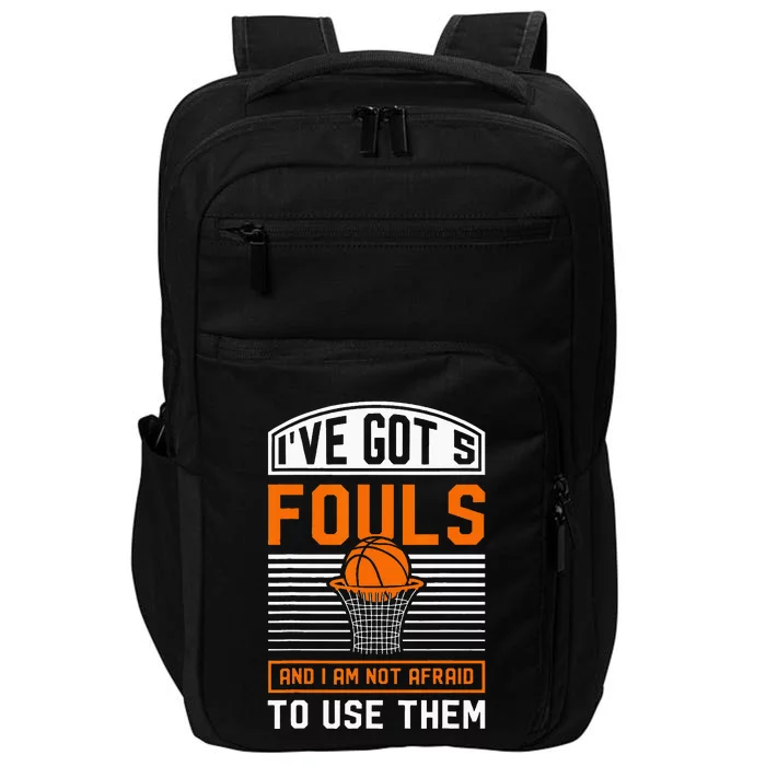 BasketBall Girl Teens Women Baller Dunking Impact Tech Backpack