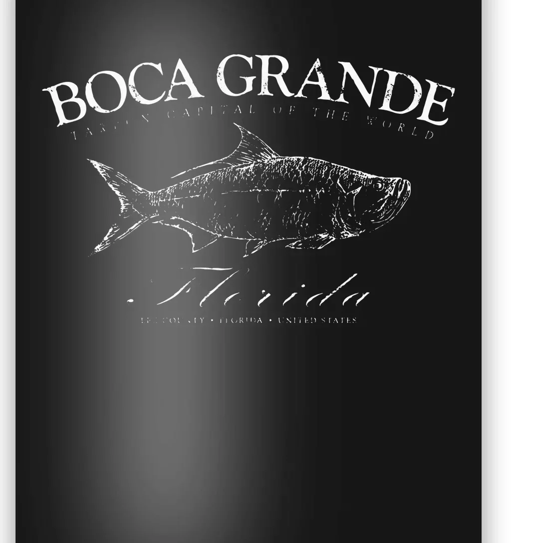 Boca Grande Tarpon Capital Of The World Gasparilla Poster