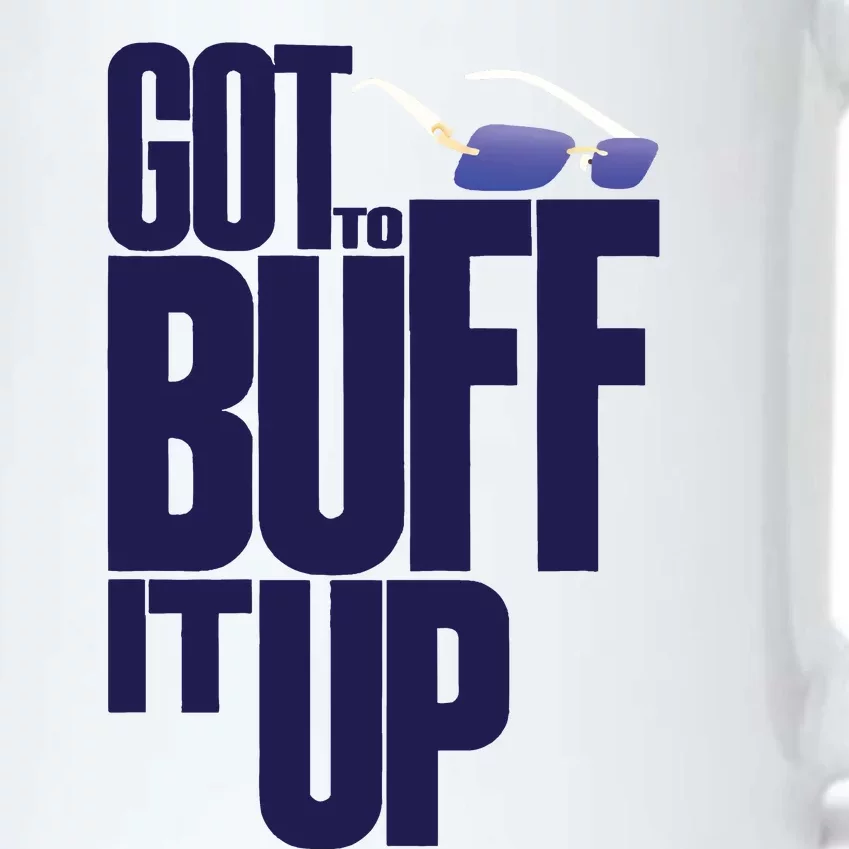 Bufflifeum Got To Buff It Up Glasses Black Color Changing Mug