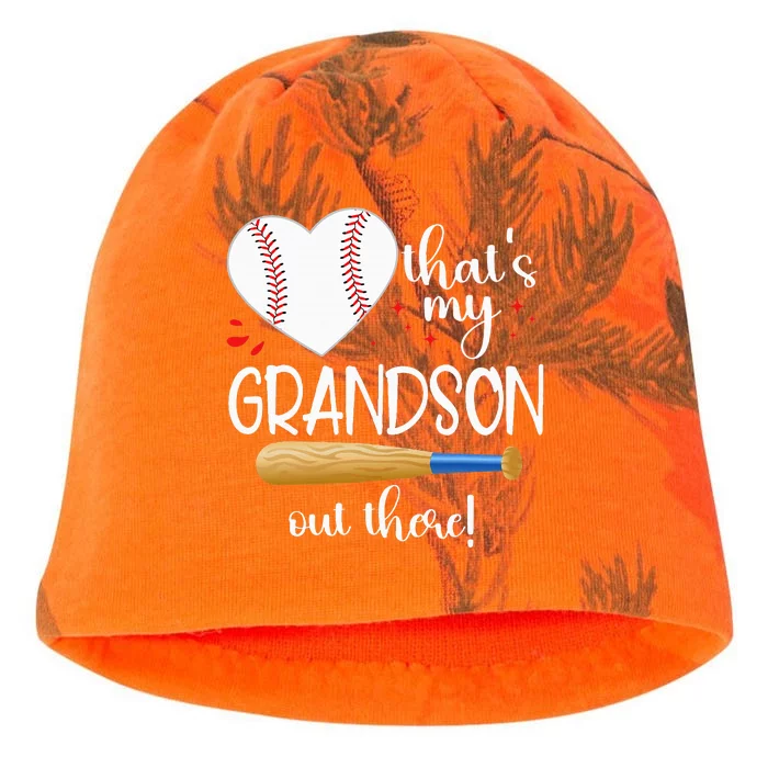 Baseball Grandma Thats My Grandson Out There Gifts Women Kati - Camo Knit Beanie