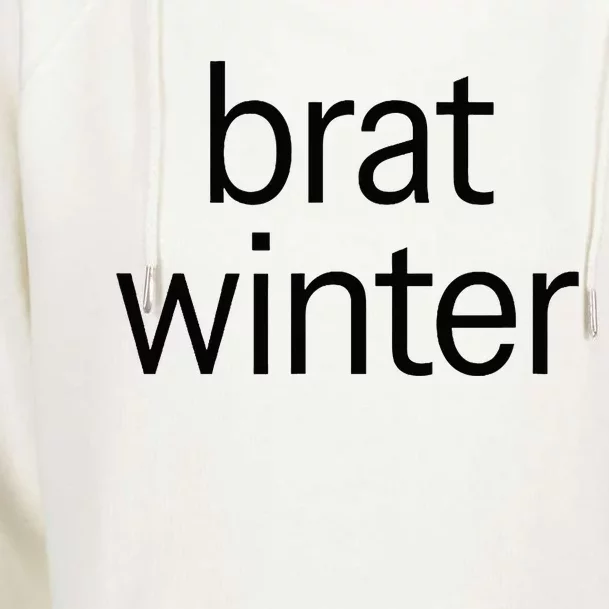 Brat Green Trendy Christmas Winter Meme Teens Get Z Gift Womens Funnel Neck Pullover Hood