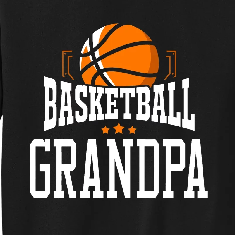 Basketball Grandpa Team Sports Fan Sweatshirt