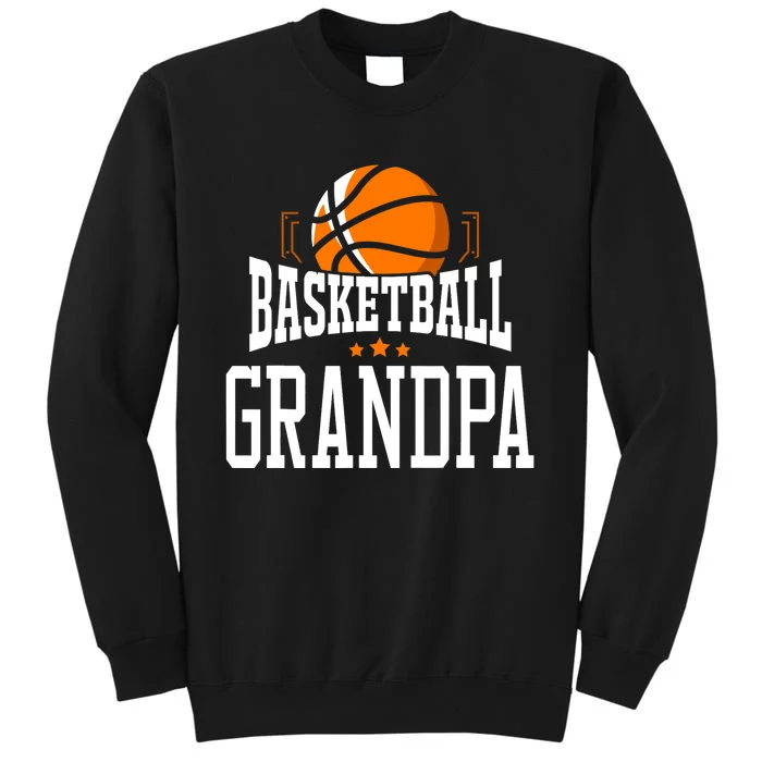 Basketball Grandpa Team Sports Fan Sweatshirt