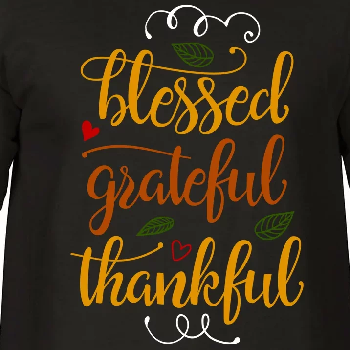 Blessed Grateful Thankful Comfort Colors T-Shirt