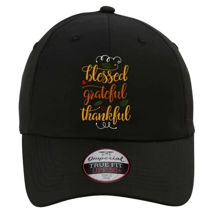 Blessed Grateful Thankful The Original Performance Cap