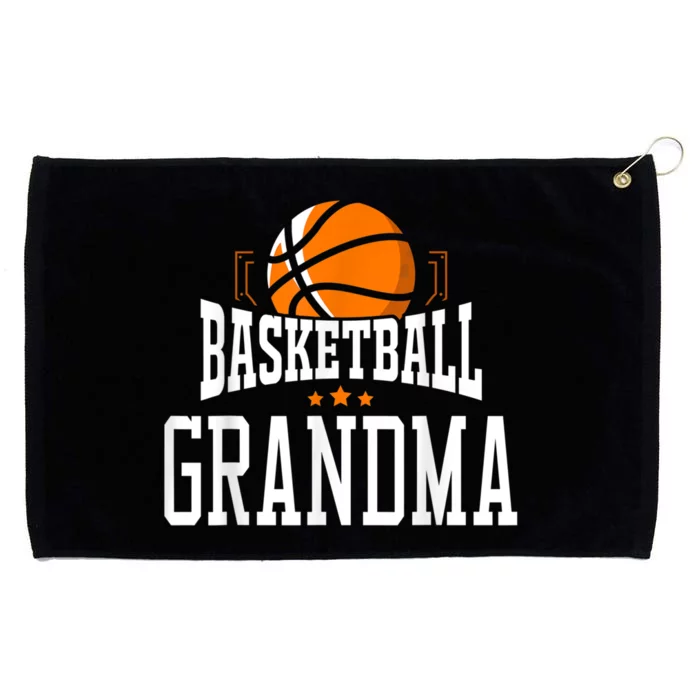 Basketball Grandma Team Sports Fan Grommeted Golf Towel