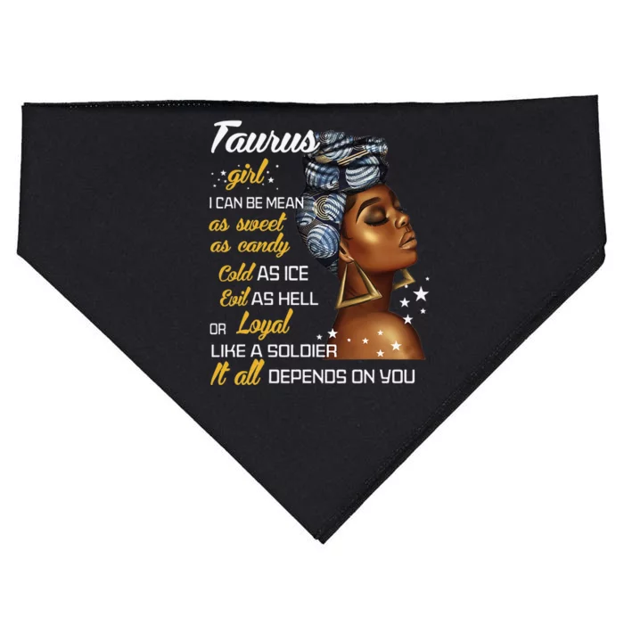 Birthday Gift Taurus April or May Wo USA-Made Doggie Bandana