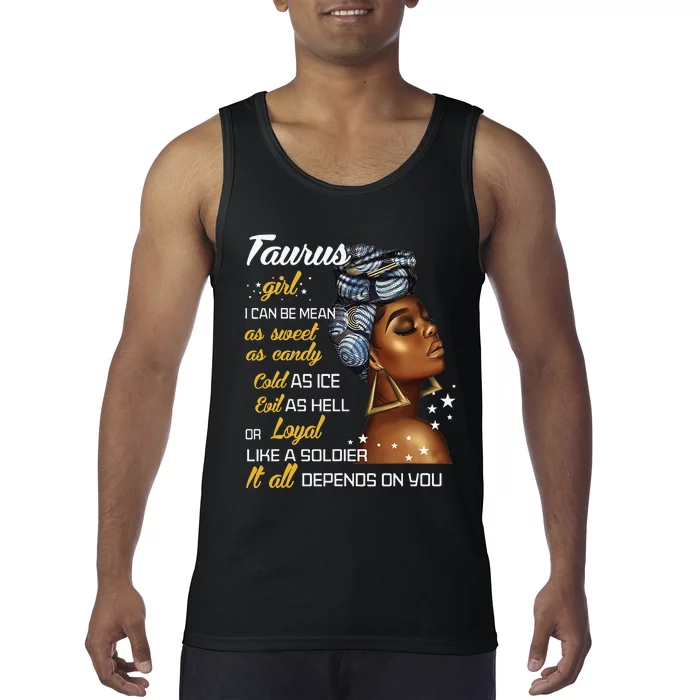 Birthday Gift Taurus April or May Wo Tank Top