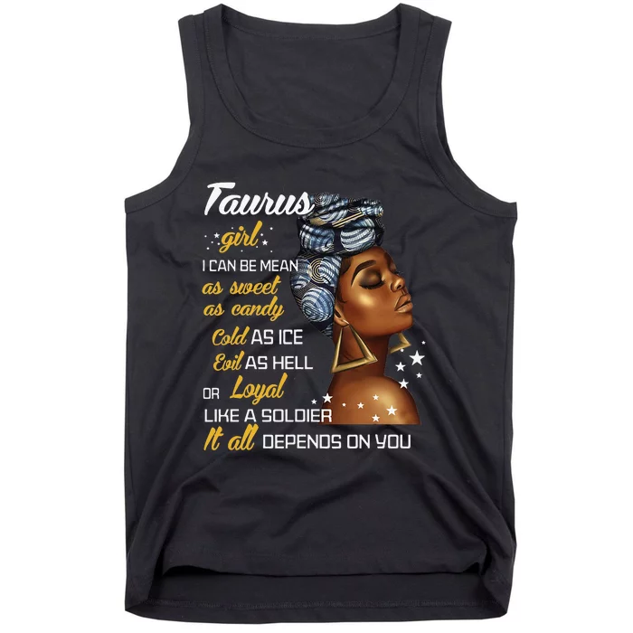 Birthday Gift Taurus April or May Wo Tank Top