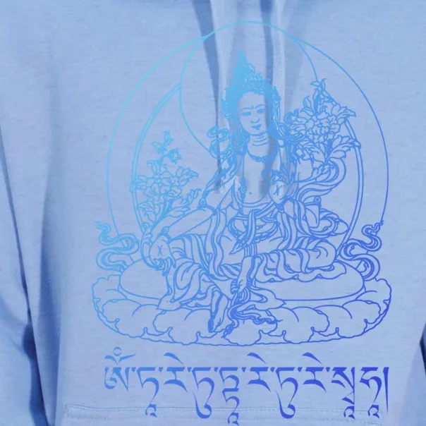 Buddha Green Tara Tra Tibetan Buddhism Vajrayana Gift Unisex Surf Hoodie