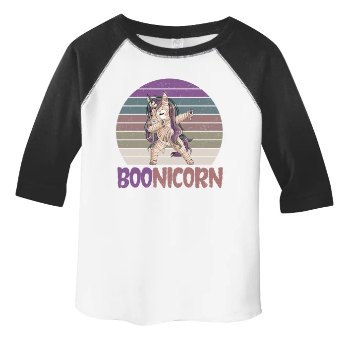 Boonicorn Ghost Unicorn Boo Retro Halloween Cool Gift Toddler Fine Jersey T-Shirt