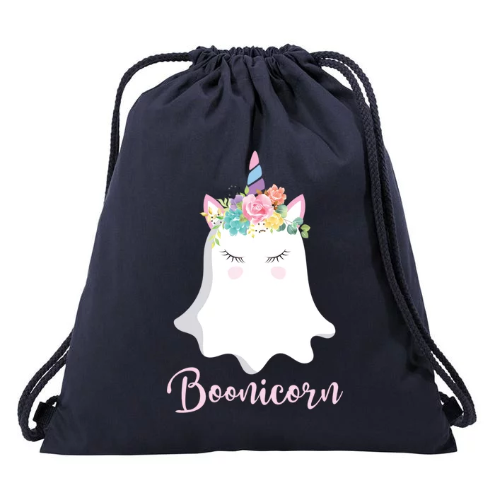 Boonicorn Ghost Unicorn Costume Gift Drawstring Bag