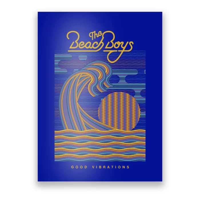 Beach Good Vibrations Gift Poster