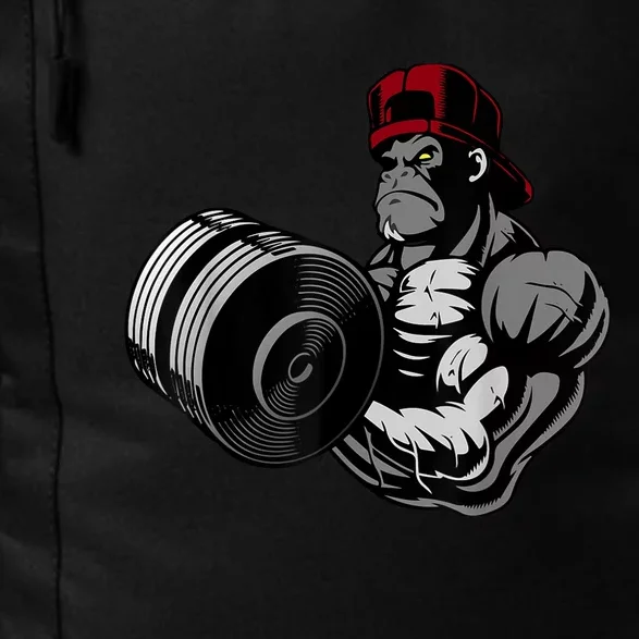 Bodybuilding Gorilla Vegan Workout Gym Bodybuilder Daily Commute Backpack