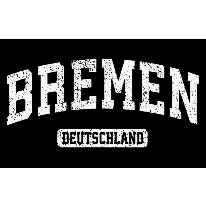 Bremen Germany Vintage Sports Design Bumper Sticker