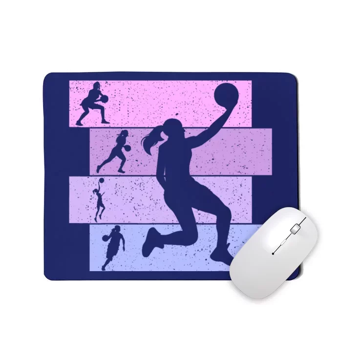 Basketball Girl Wo Mousepad