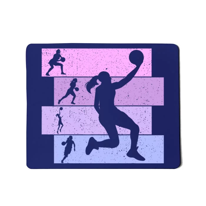 Basketball Girl Wo Mousepad