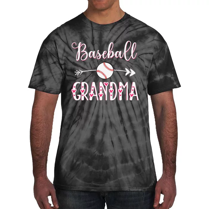 Baseball Grandma Wo Tie-Dye T-Shirt