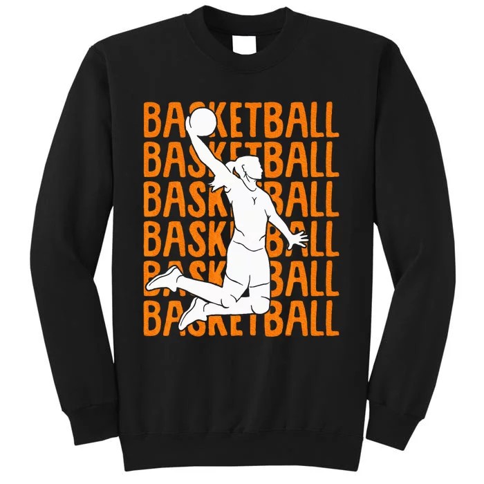 Basketball Girl Wo Tall Sweatshirt