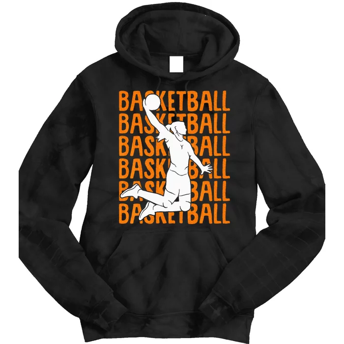 Basketball Girl Wo Tie Dye Hoodie