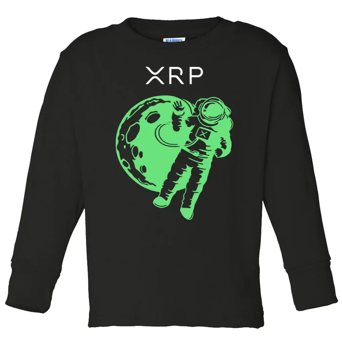 Brad Garlinghouse Wearing Xrp Toddler Long Sleeve Shirt