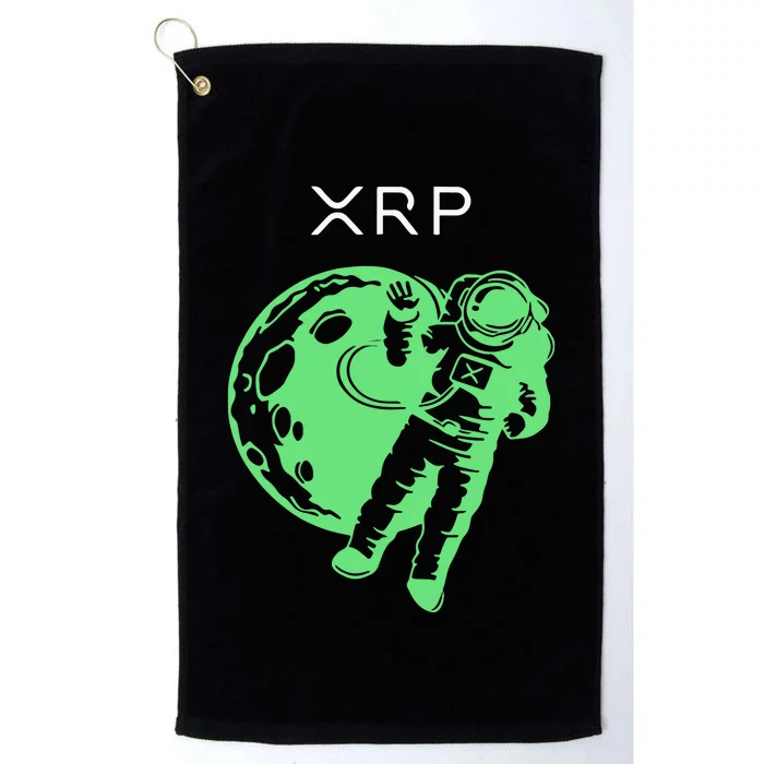 Brad Garlinghouse Wearing Xrp Platinum Collection Golf Towel