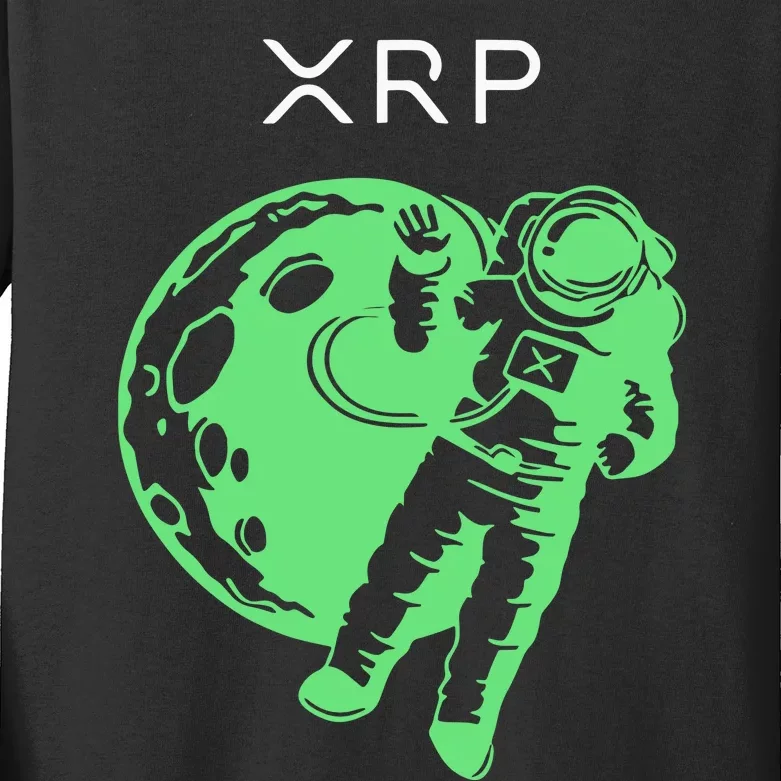 Brad Garlinghouse Wearing Xrp Kids Long Sleeve Shirt