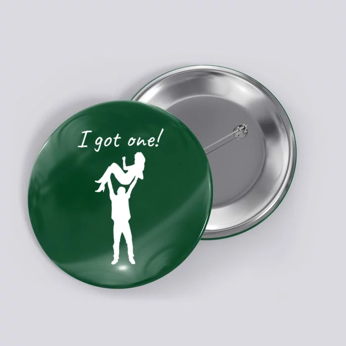 Bride Groom Wedding Party Outfit Button